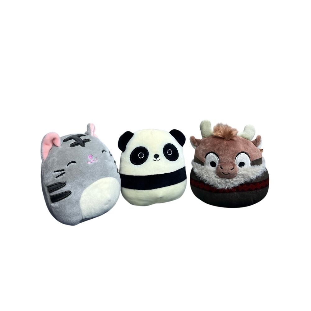 Official Kellytoy Squishmallows 3 Plush Bundle 5 inches